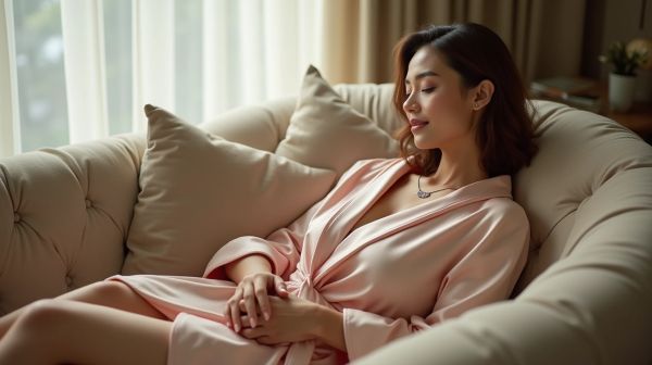 Optimiser votre élégance avec une robe de chambre en satin pour femme